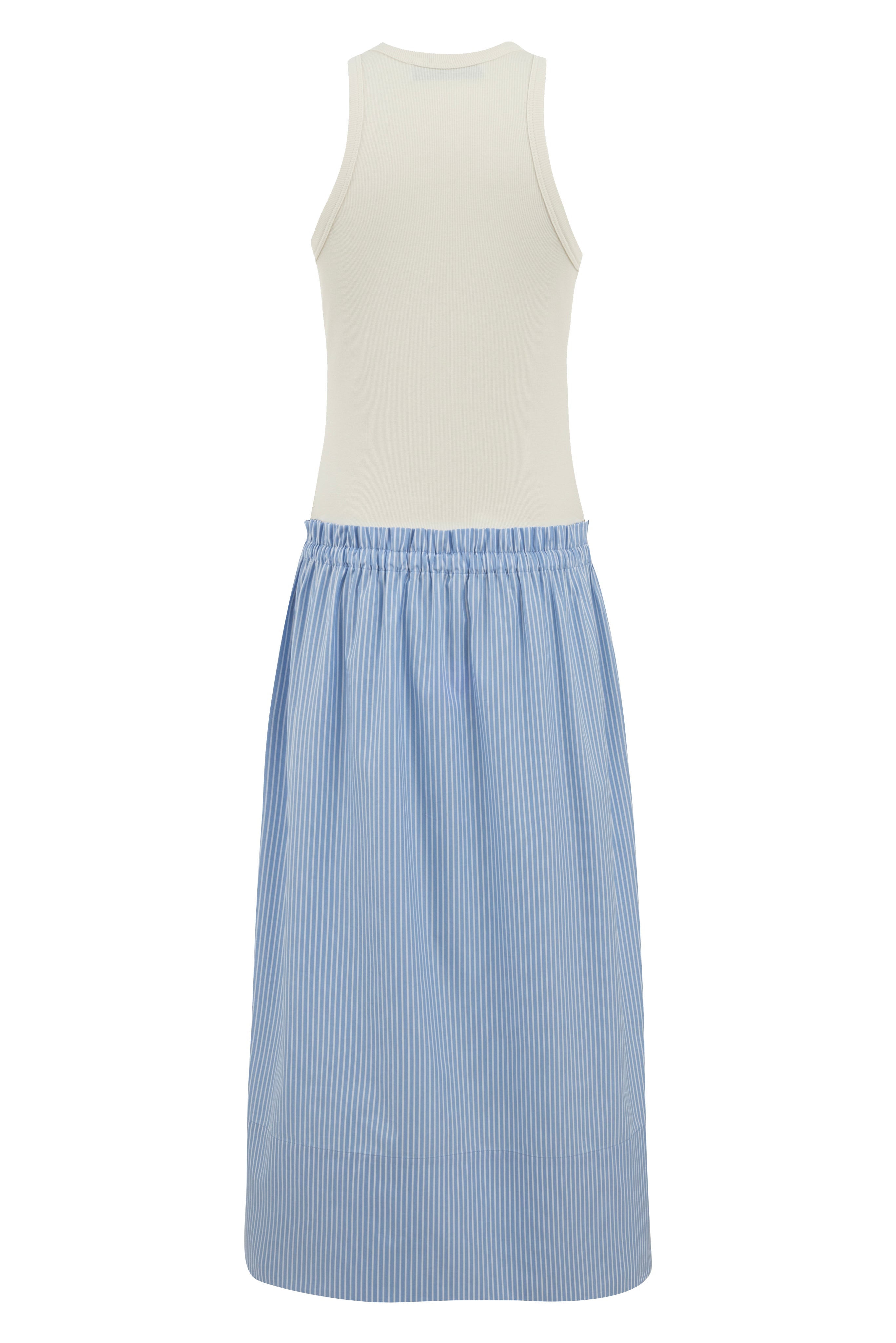 STRIPED TANK TOP DRESS