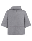LİLYUM GREY BLOUSE WITH BUCKLE DETAIL