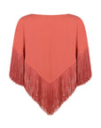 FRINGED DETAIL SALKIM BLOUSE