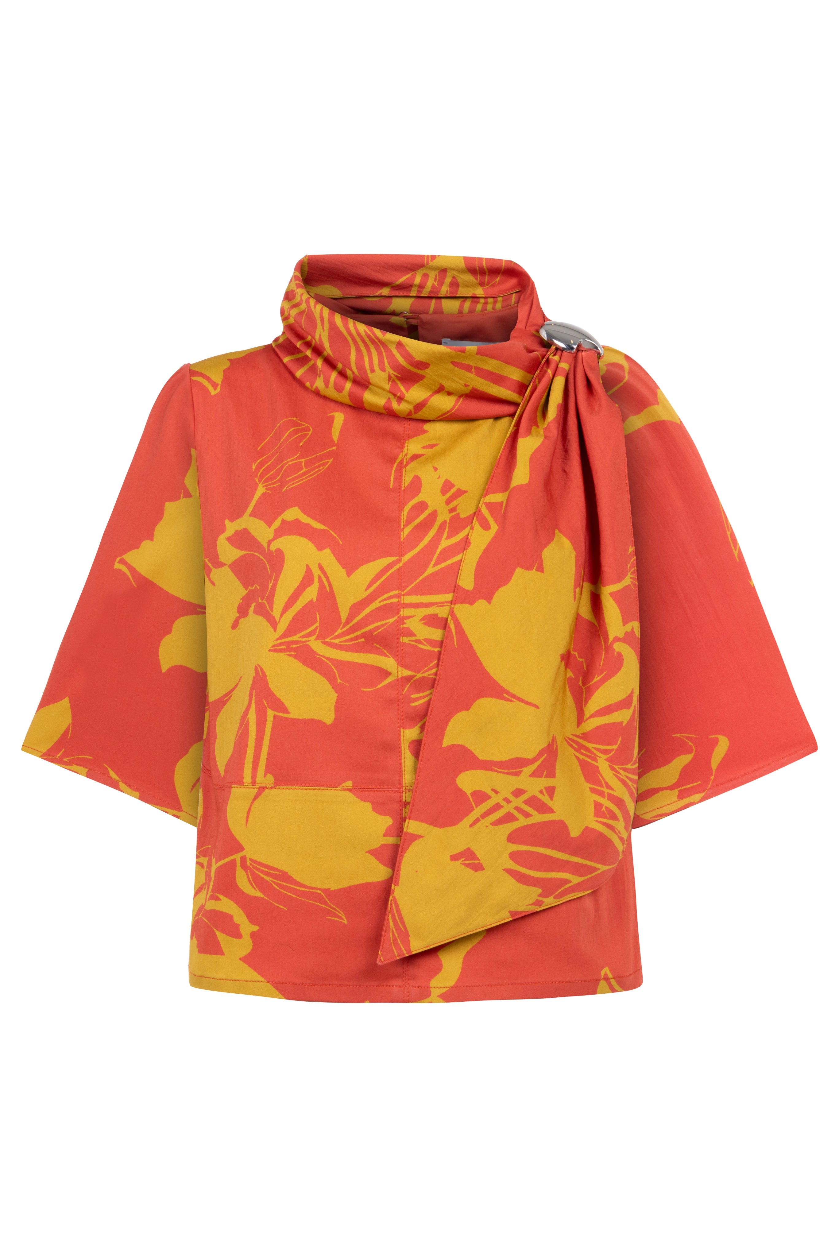 LİLYUM BLOUSE WITH BUCKLE DETAIL