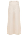 DOUBLE BELTED WIDE LEG PANTS