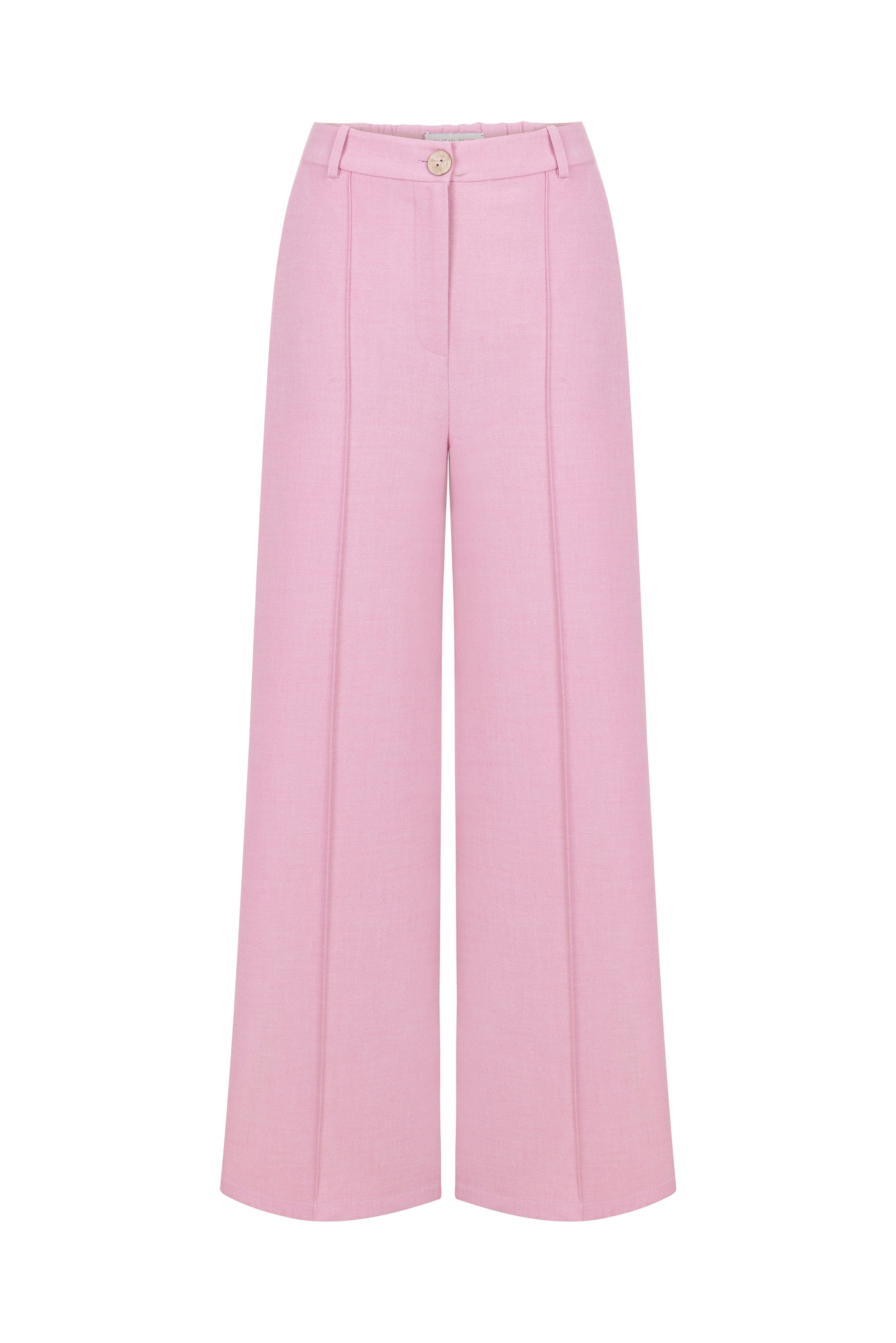 PINK WIDE LEG PANTS