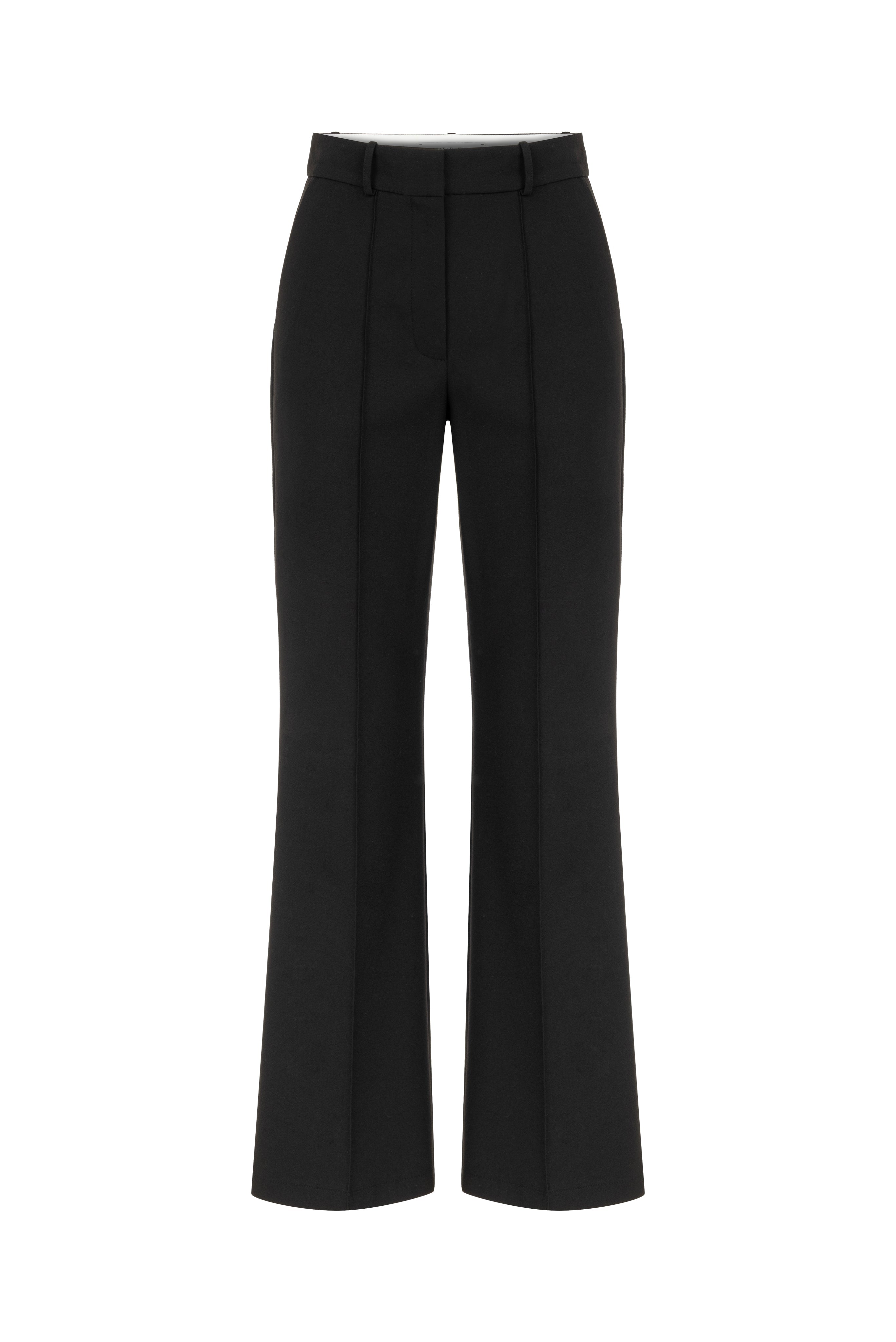BLACK CIGARETTE PANTS