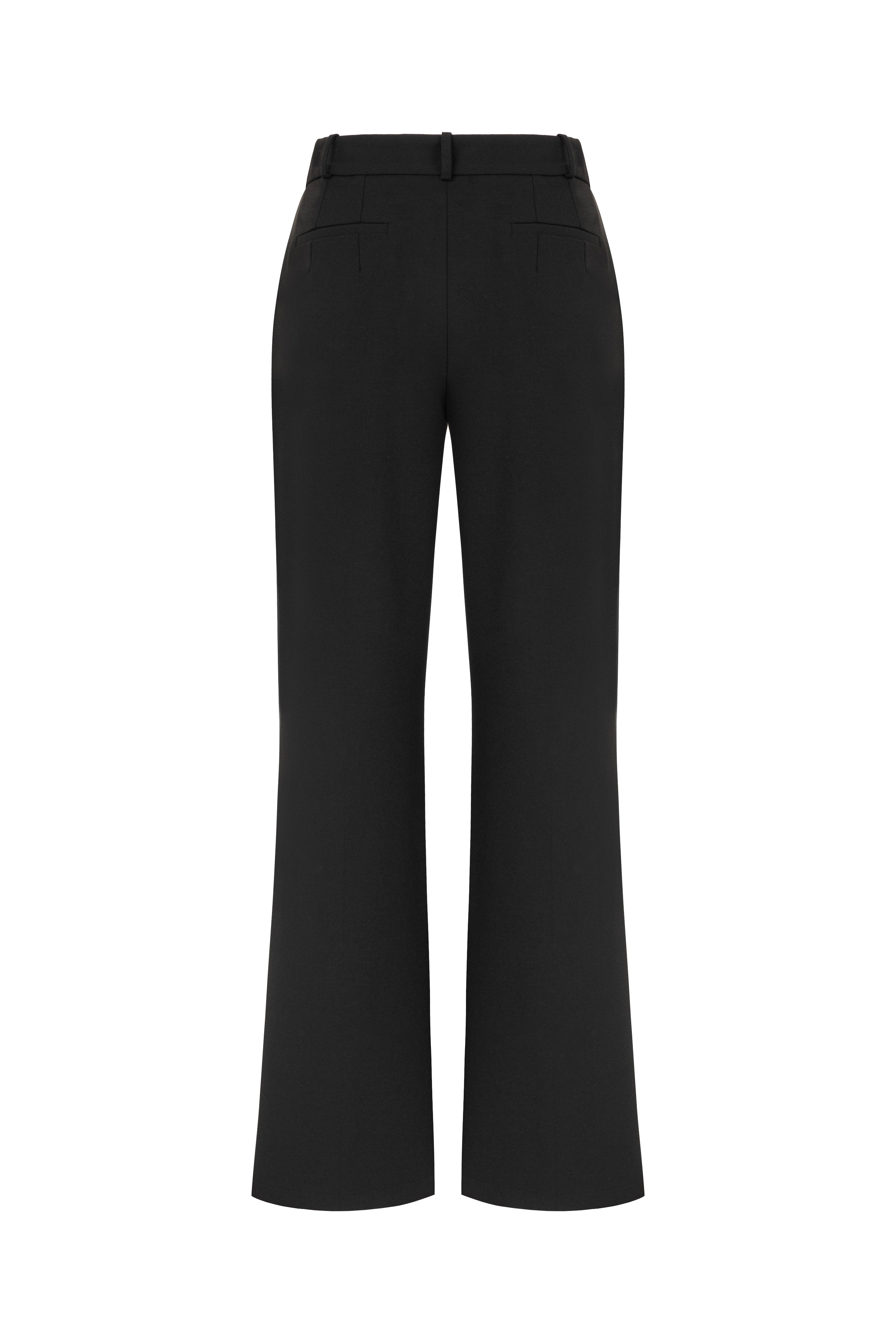 BLACK CIGARETTE PANTS