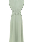 MINT GREEN DRESS WITH BELTS