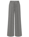 WIDE LEG GREY PANTS