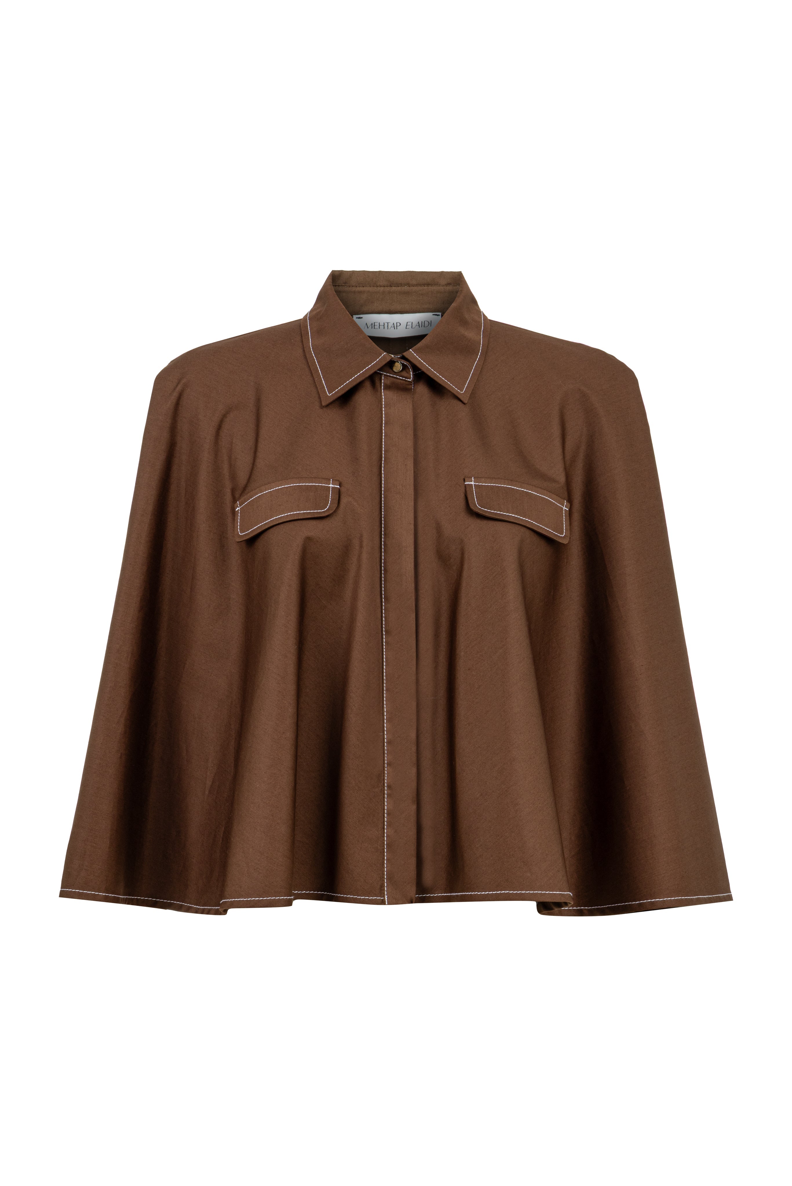 NİLÜFER BROWN CAPE