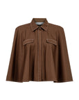 NİLÜFER BROWN CAPE