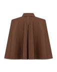 NİLÜFER BROWN CAPE