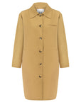TRENCH COAT WITH FLOWER EMBROIDERY