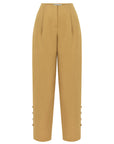 TRENCH PANTS WITH BUTTONS