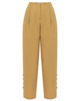 TRENCH PANTS WITH BUTTONS