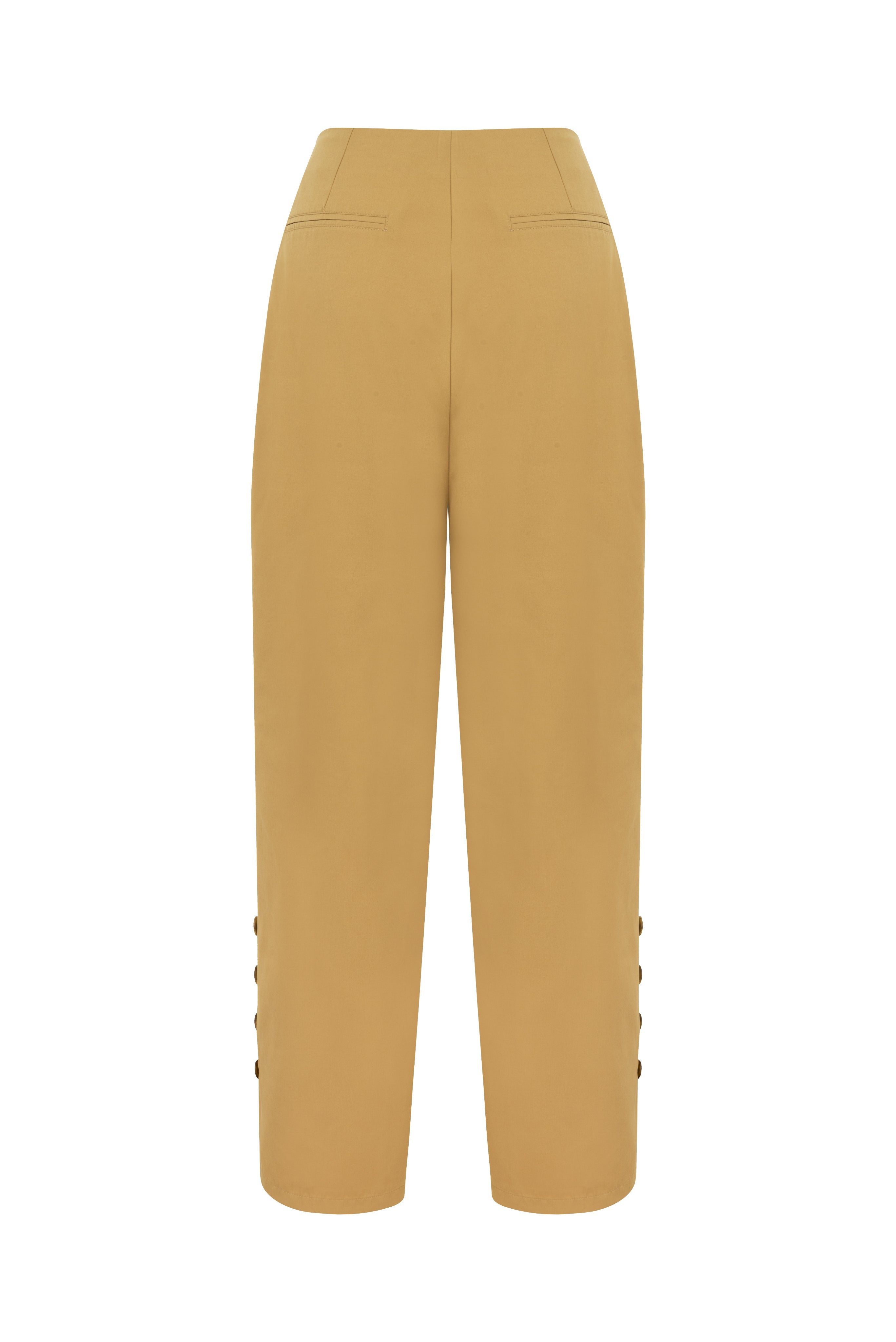 TRENCH PANTS WITH BUTTONS