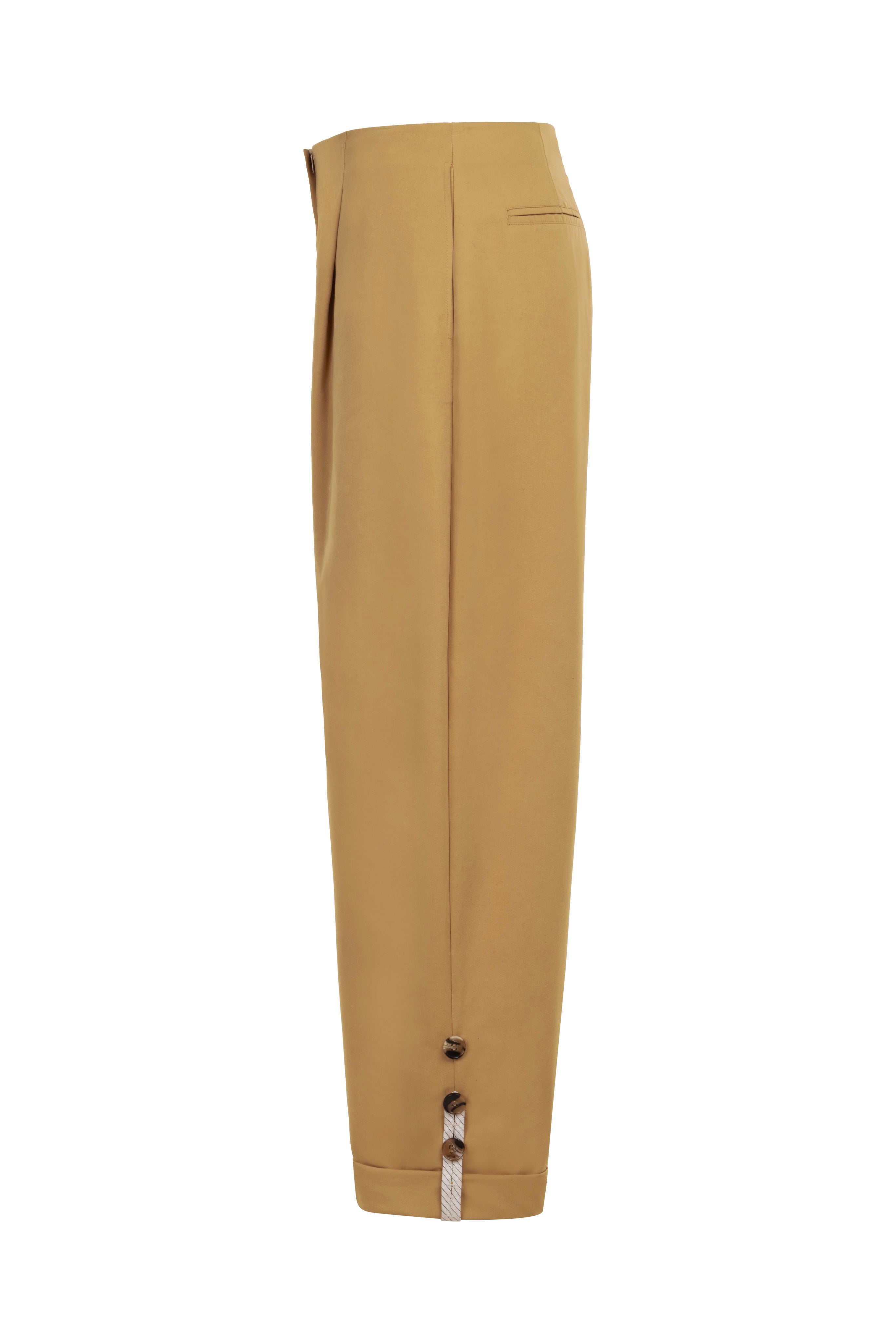 TRENCH PANTS WITH BUTTONS