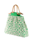 GREEN LACY BAG