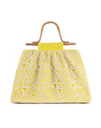 YELLOW LACY BAG