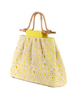 YELLOW LACY BAG