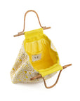 YELLOW LACY BAG