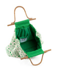 GREEN LACY BAG