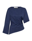 BEGONYA BLOUSE WITH SLEEVE SLIT DETAIL