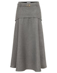 CORSET SKIRT WITH BELT DETAIL