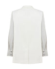 CLASSIC JACKET WITH BLUE STRIPED SLEEVES