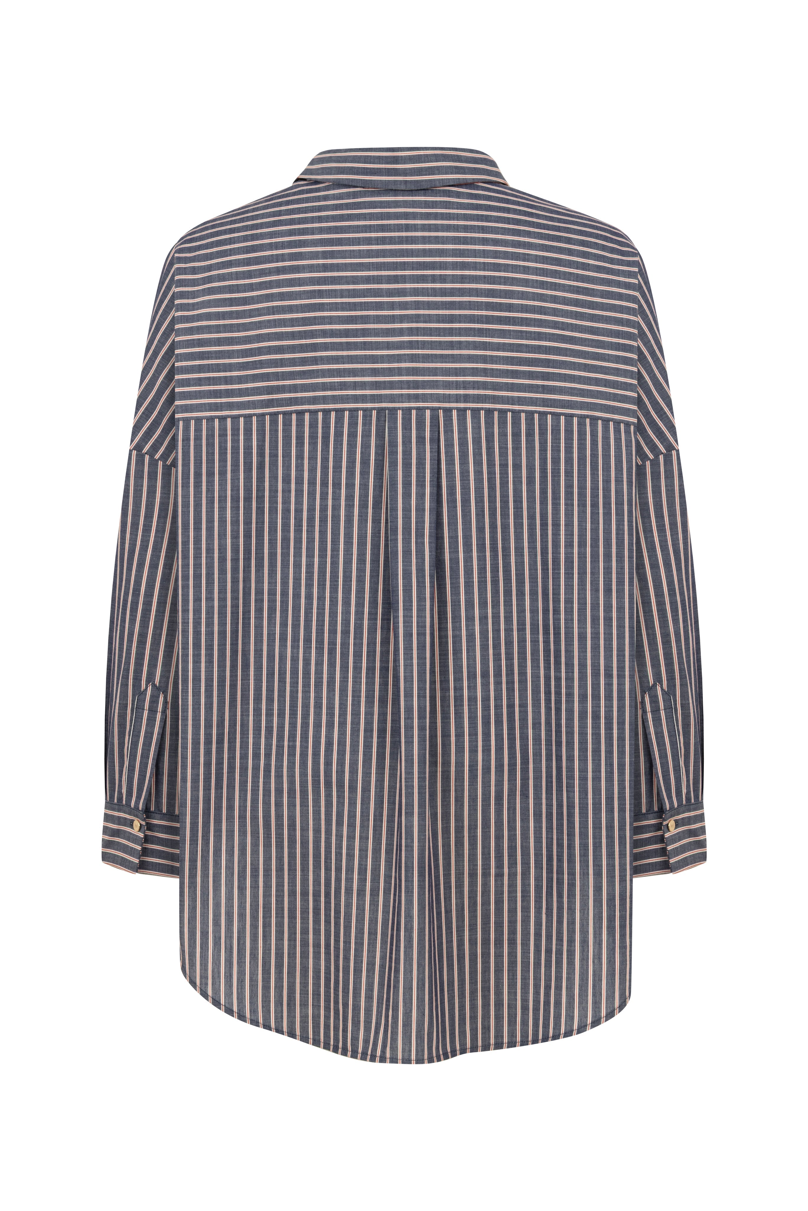 MERAL BLUE STRIPED SHIRT