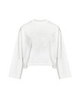 ECRU PRINTED SWEATSHIRT