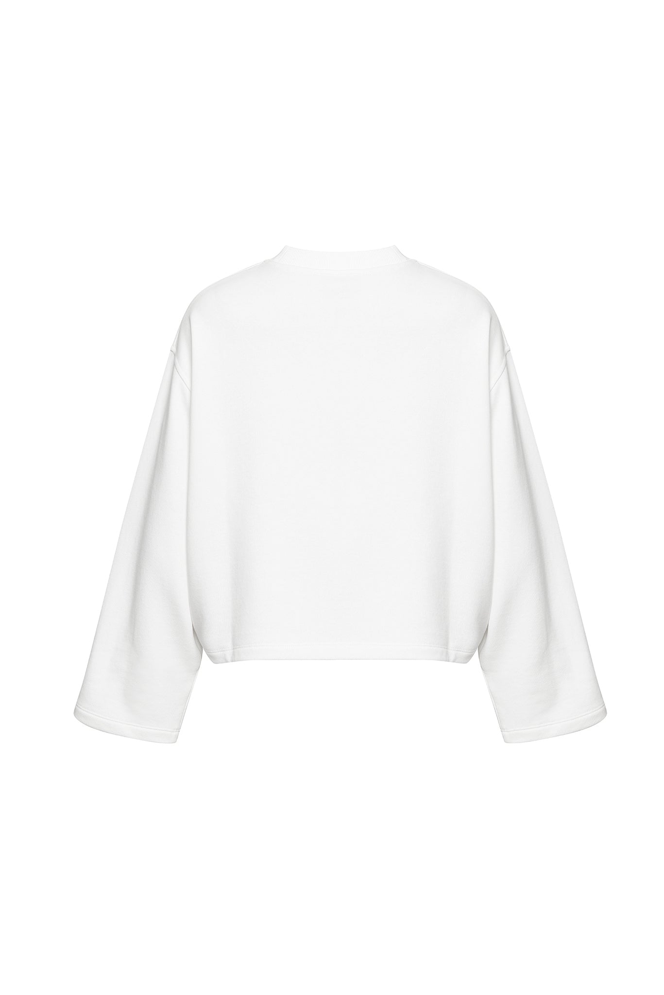 ECRU PRINTED SWEATSHIRT
