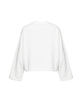 ECRU PRINTED SWEATSHIRT