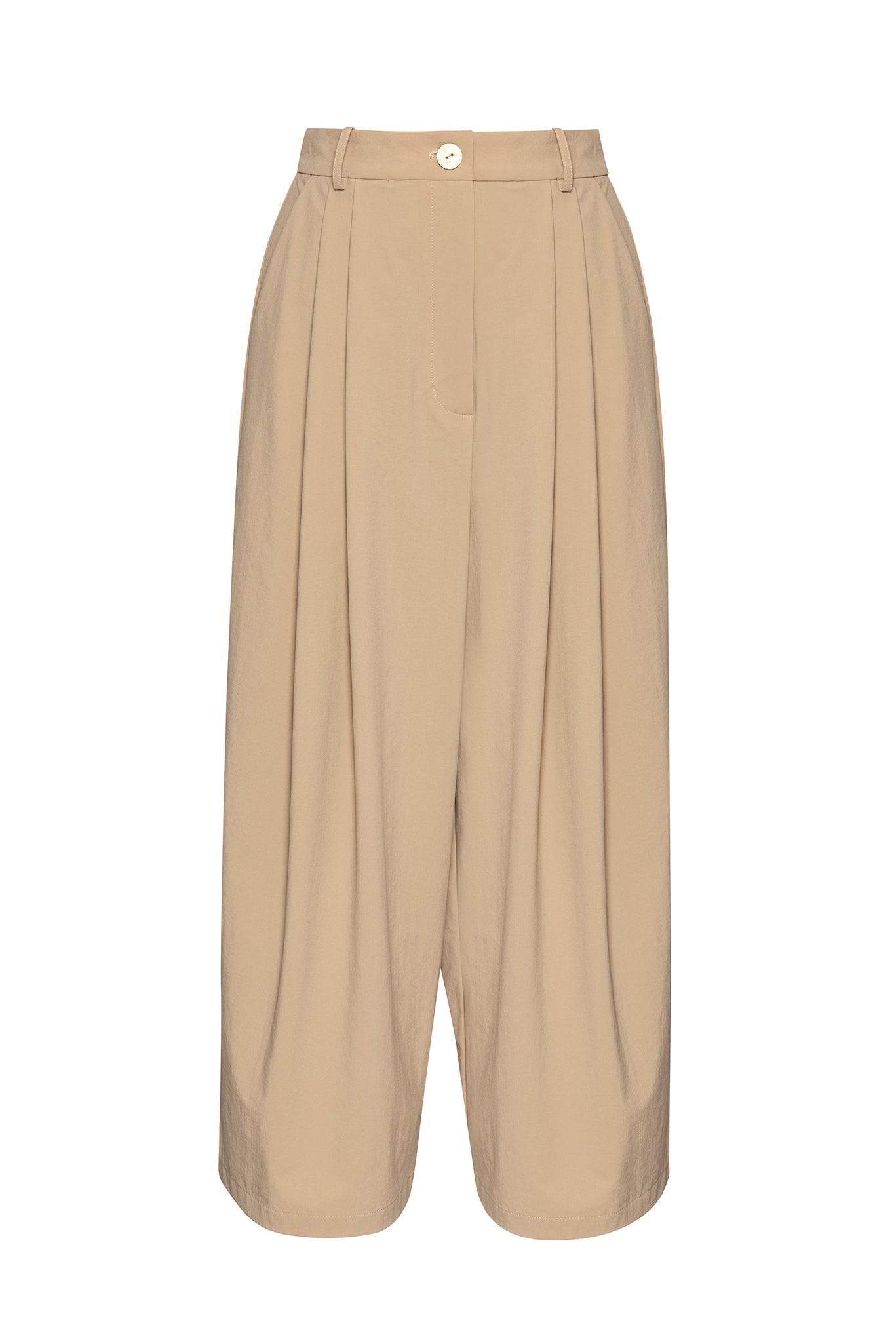 WIDE LEG PANTS WITH PLEATS