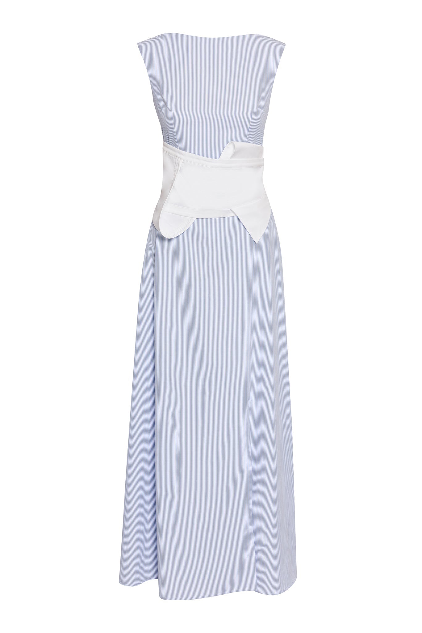 MIDI DRESS WITH TWISTY CORSET