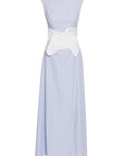 MIDI DRESS WITH TWISTY CORSET