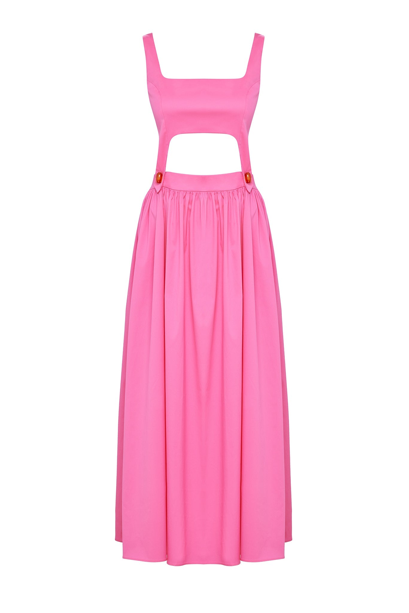 DECOLLETE DETAILED DRESS