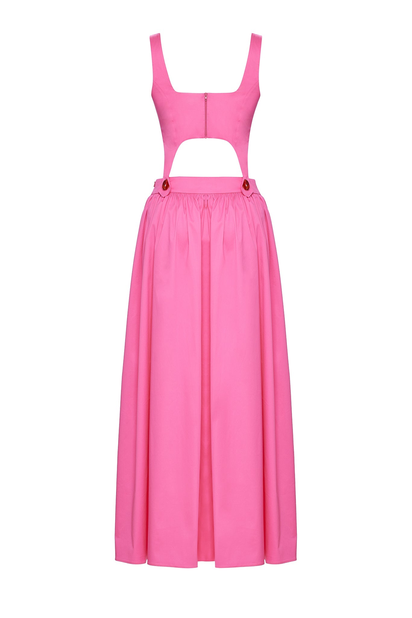 DECOLLETE DETAILED DRESS