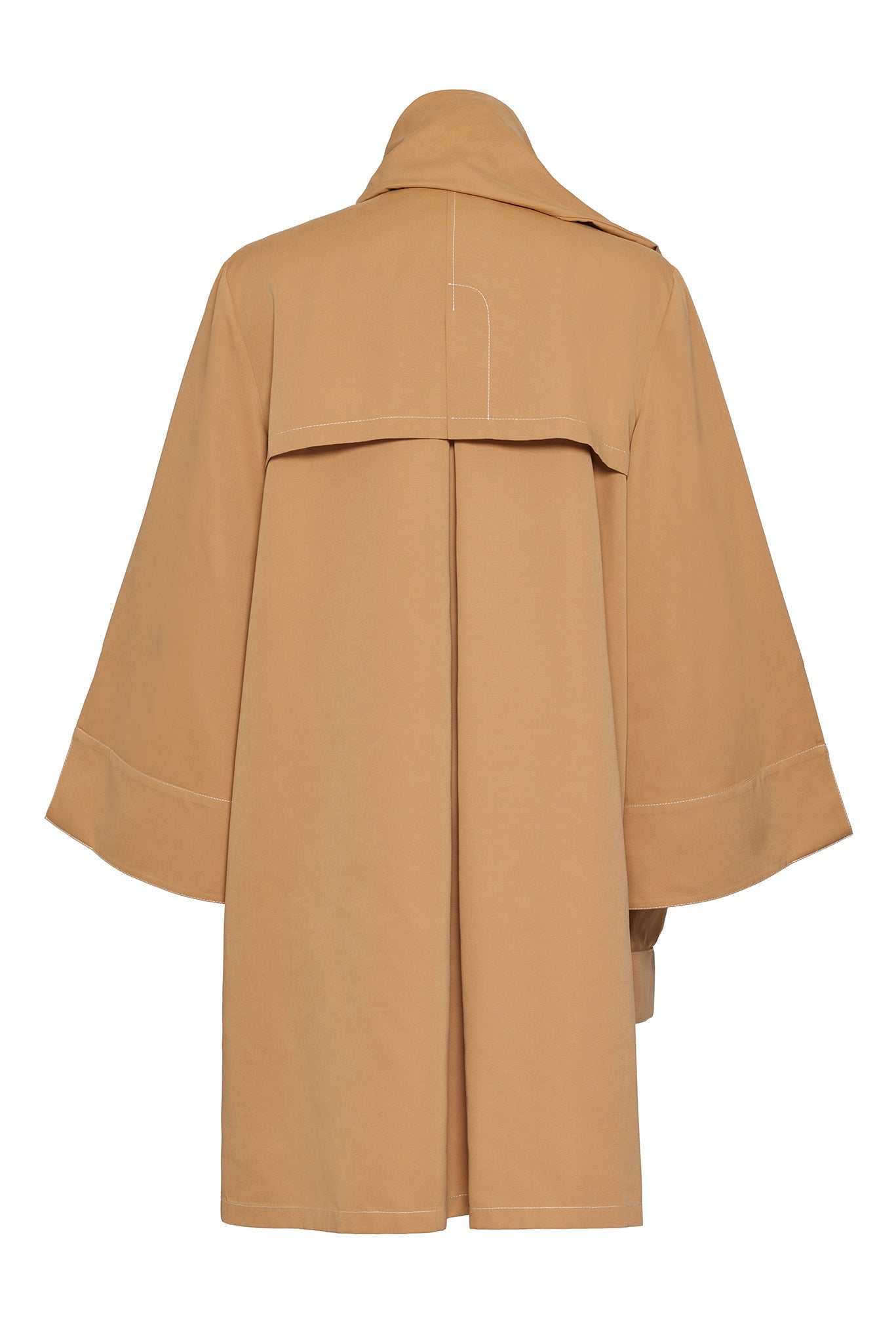 TRENCH COAT WITH COLLAR SASH