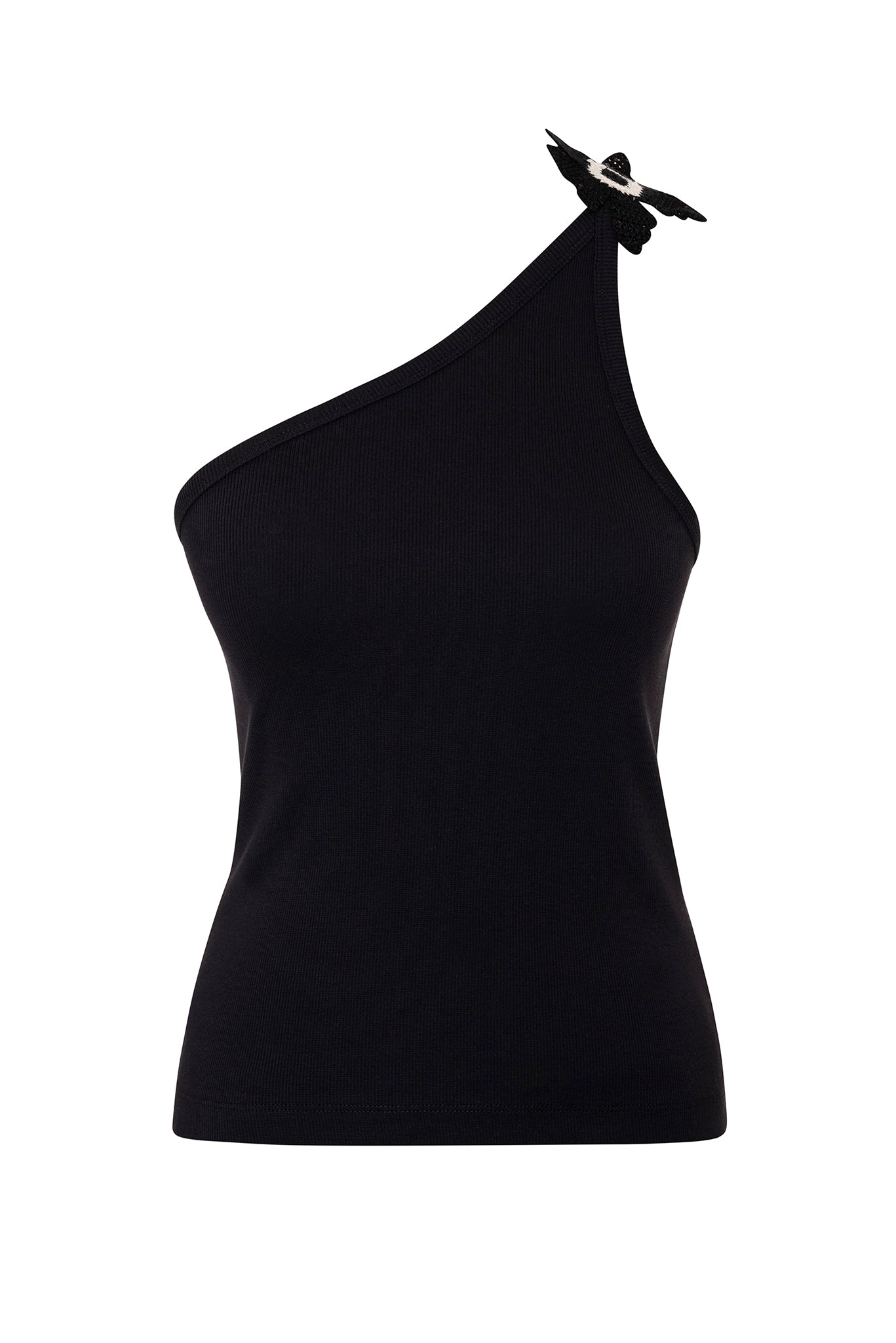 BLACK SUNFLOWER TANK TOP