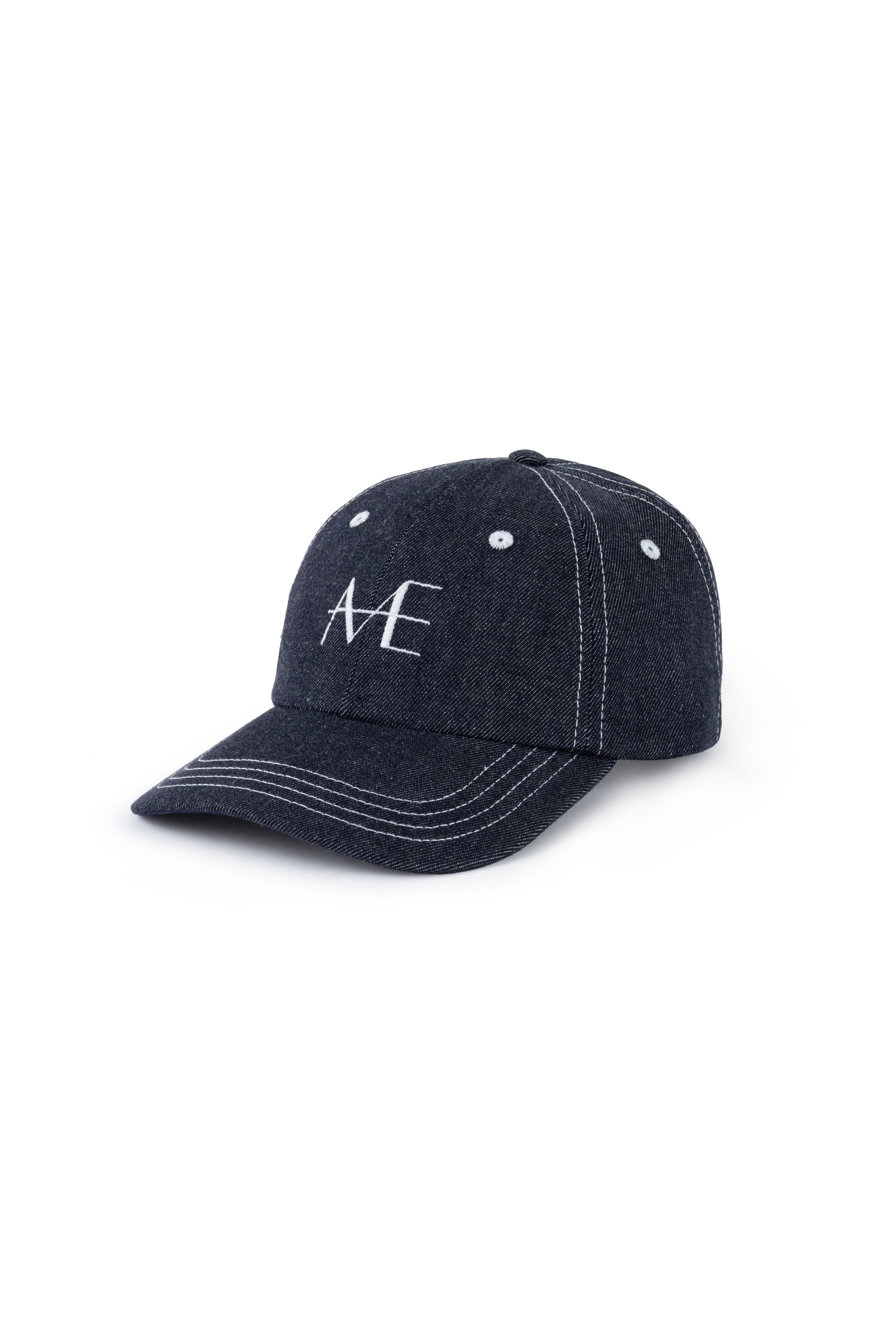 DENIM CAP WITH YELLOW BANDANA