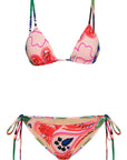 PAISLEY TIE UP BIKINI BOTTOM