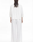 AMALFI SHIRT WITH EMBROIDERY