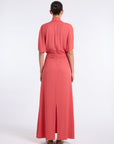 DRESS WITH SCARF DETAIL