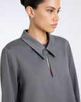 KAMELİA GREY BLOUSE