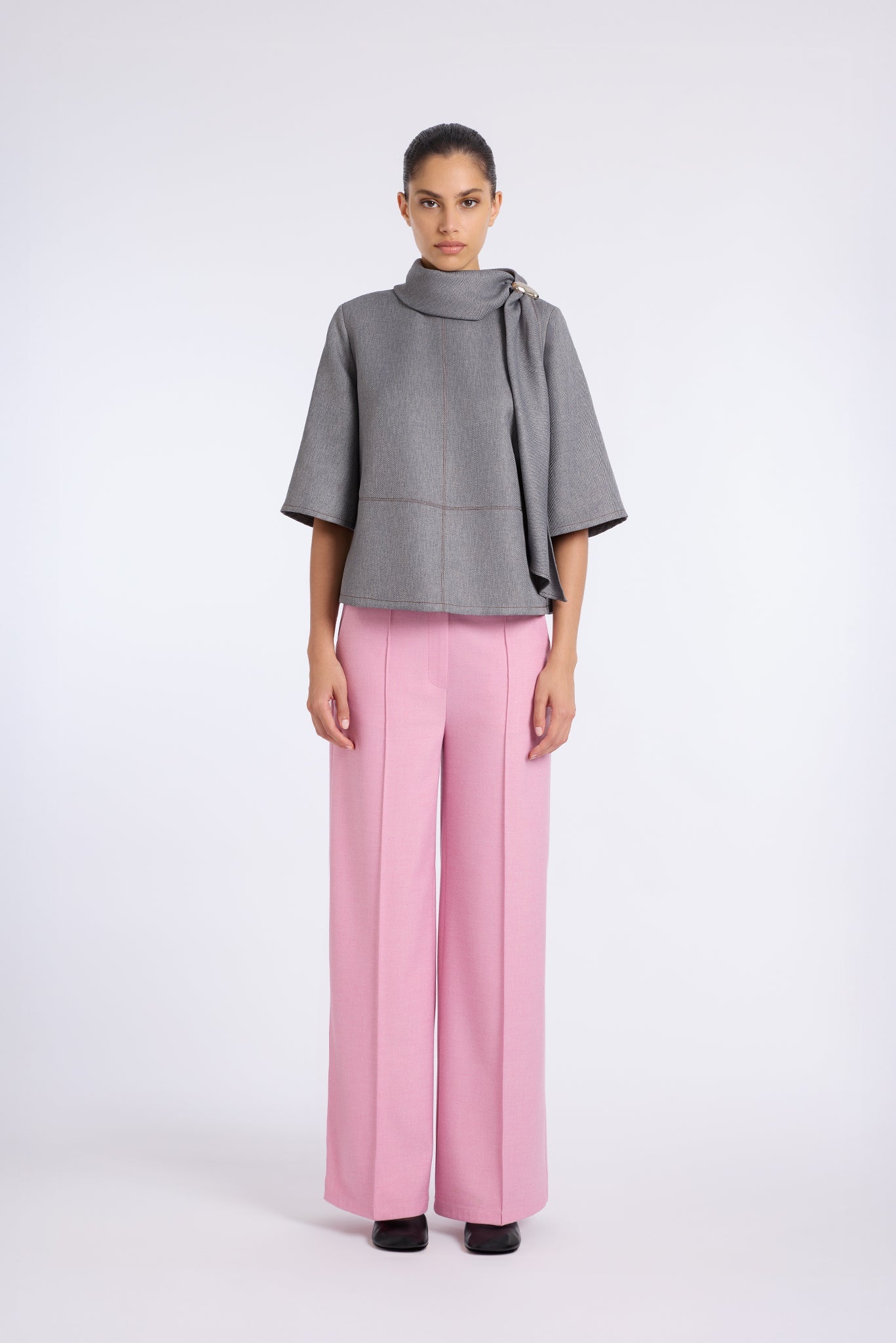 LİLYUM BLOUSE WITH BUCKLE DETAIL