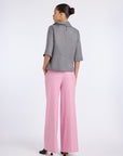 WIDE LEG PINK PANTS