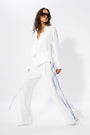 PANTS WITH FLOWING SIDE TIES