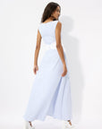MIDI DRESS WITH TWISTY CORSET