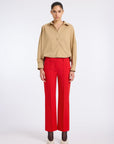 RED CIGARETTE PANTS