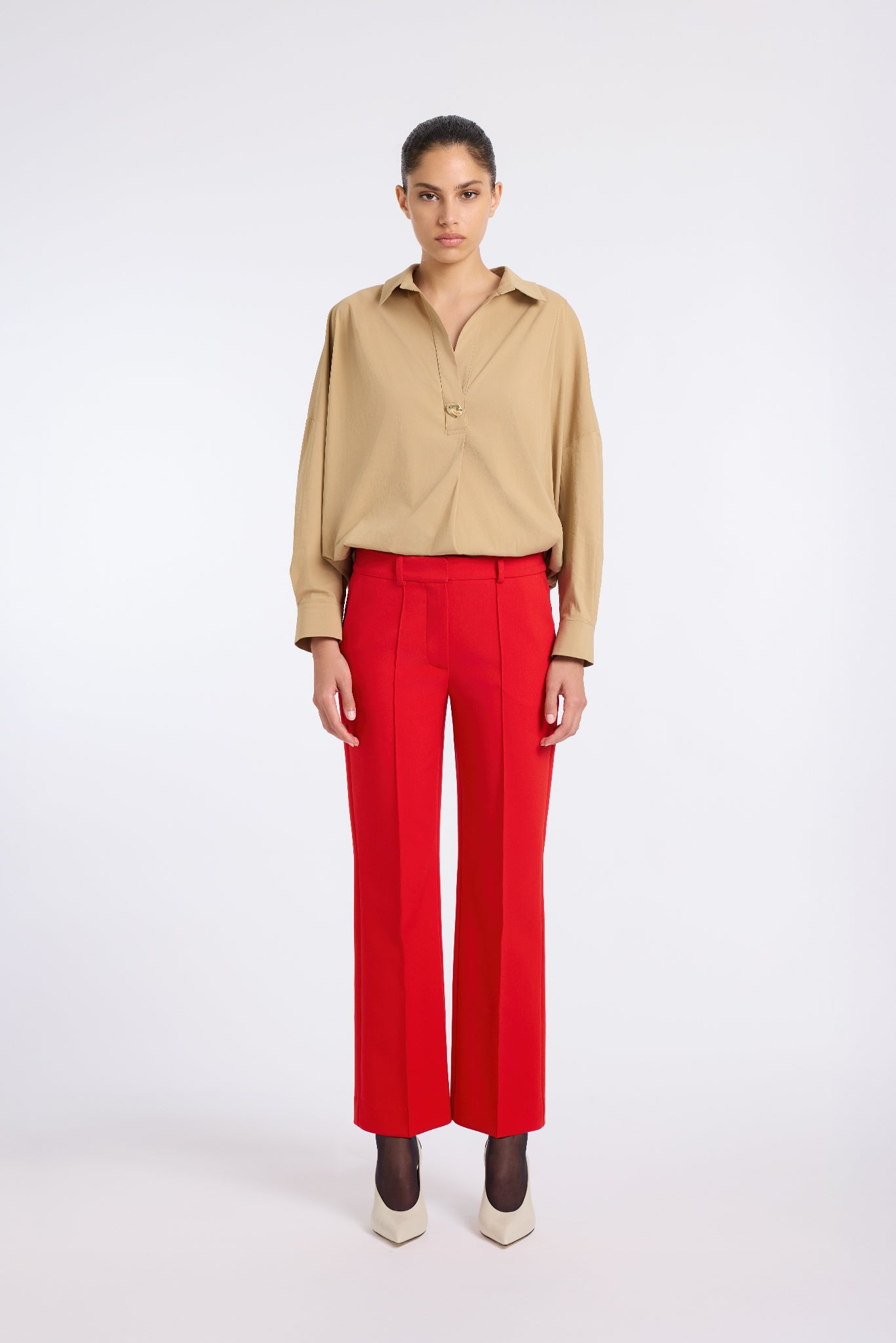 MERAL CAMEL SHIRT