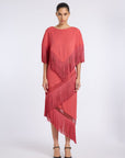 FRINGED DETAIL SALKIM BLOUSE
