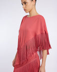 FRINGED DETAIL SALKIM BLOUSE